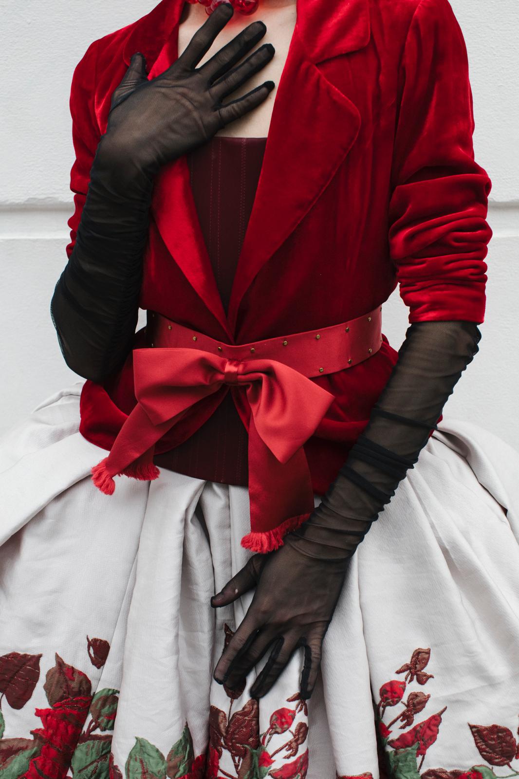 Couture Silk Velvet Jacket