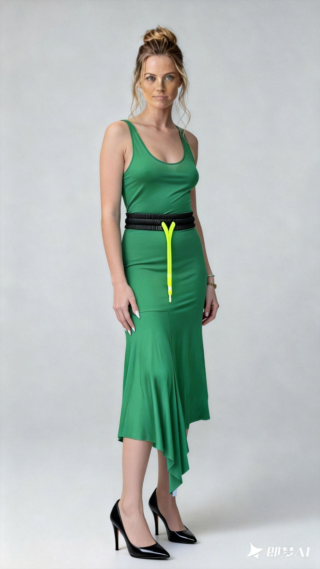 Scoop Neck Maxi Dress