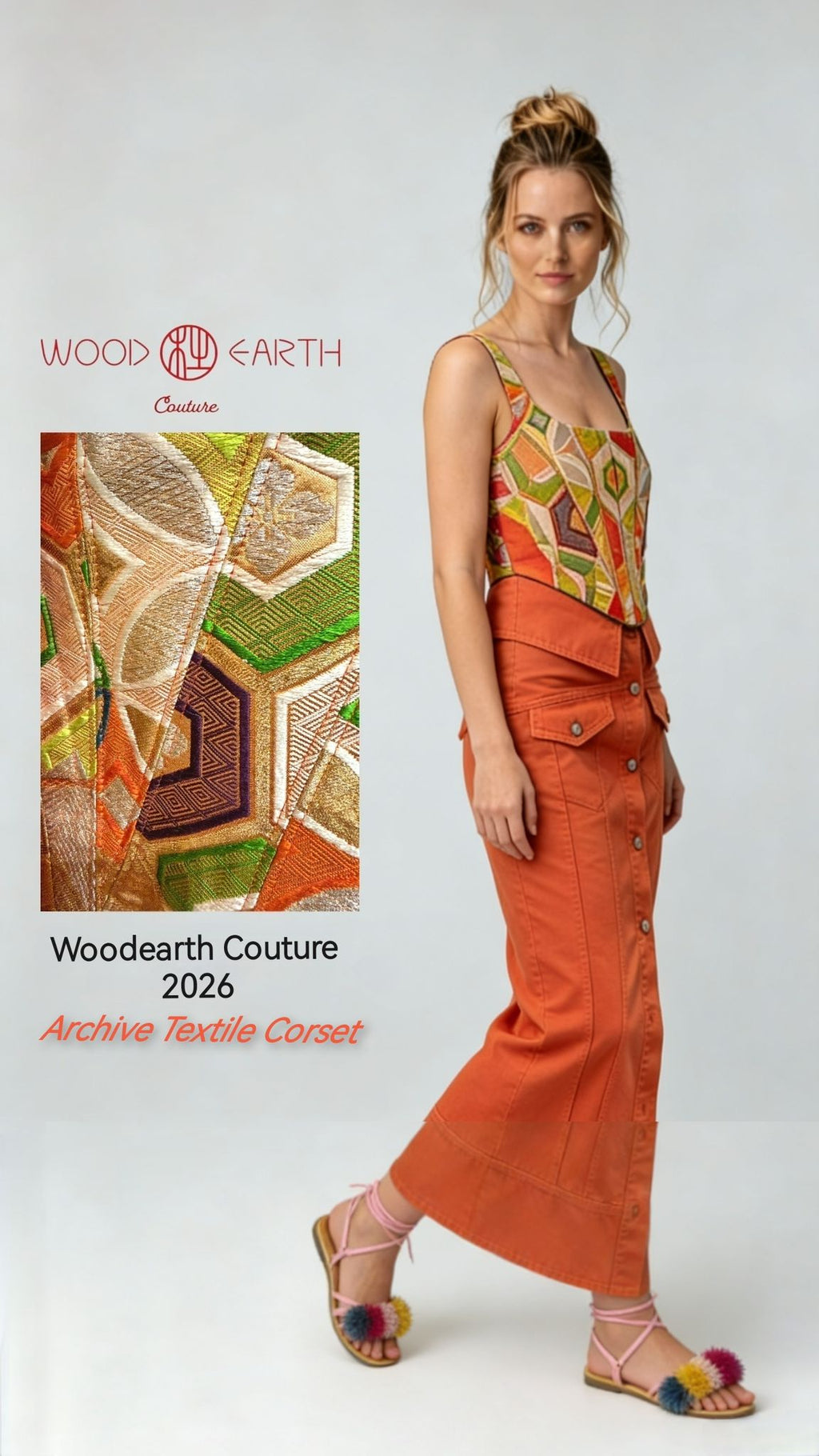 Kimono Fabric Bodice