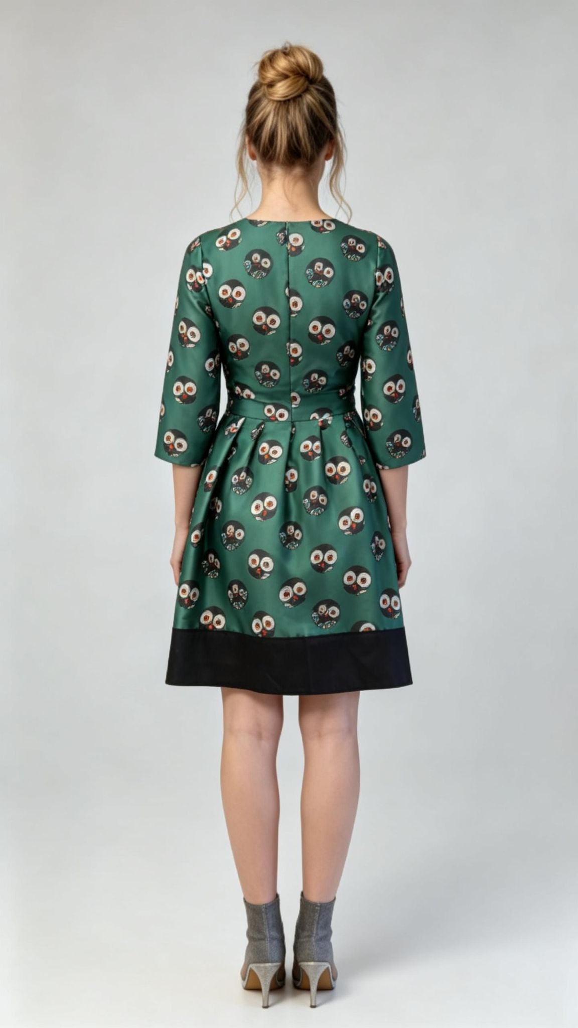 Silk and Wool Blend Dress