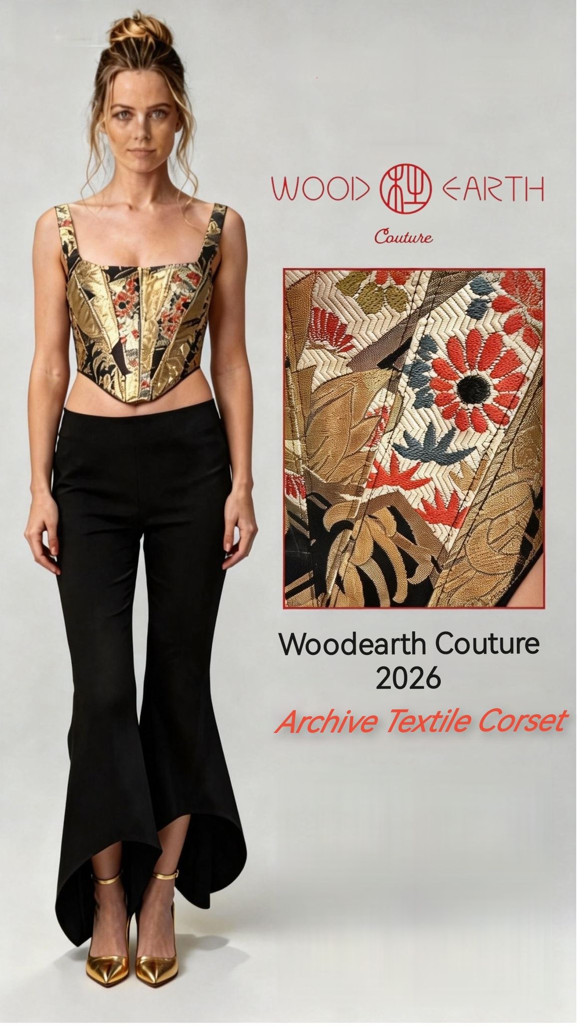 Kimono Fabric Bodice