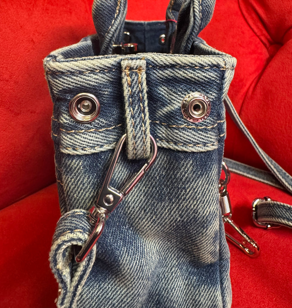 Mini Jeans Fabric Bag