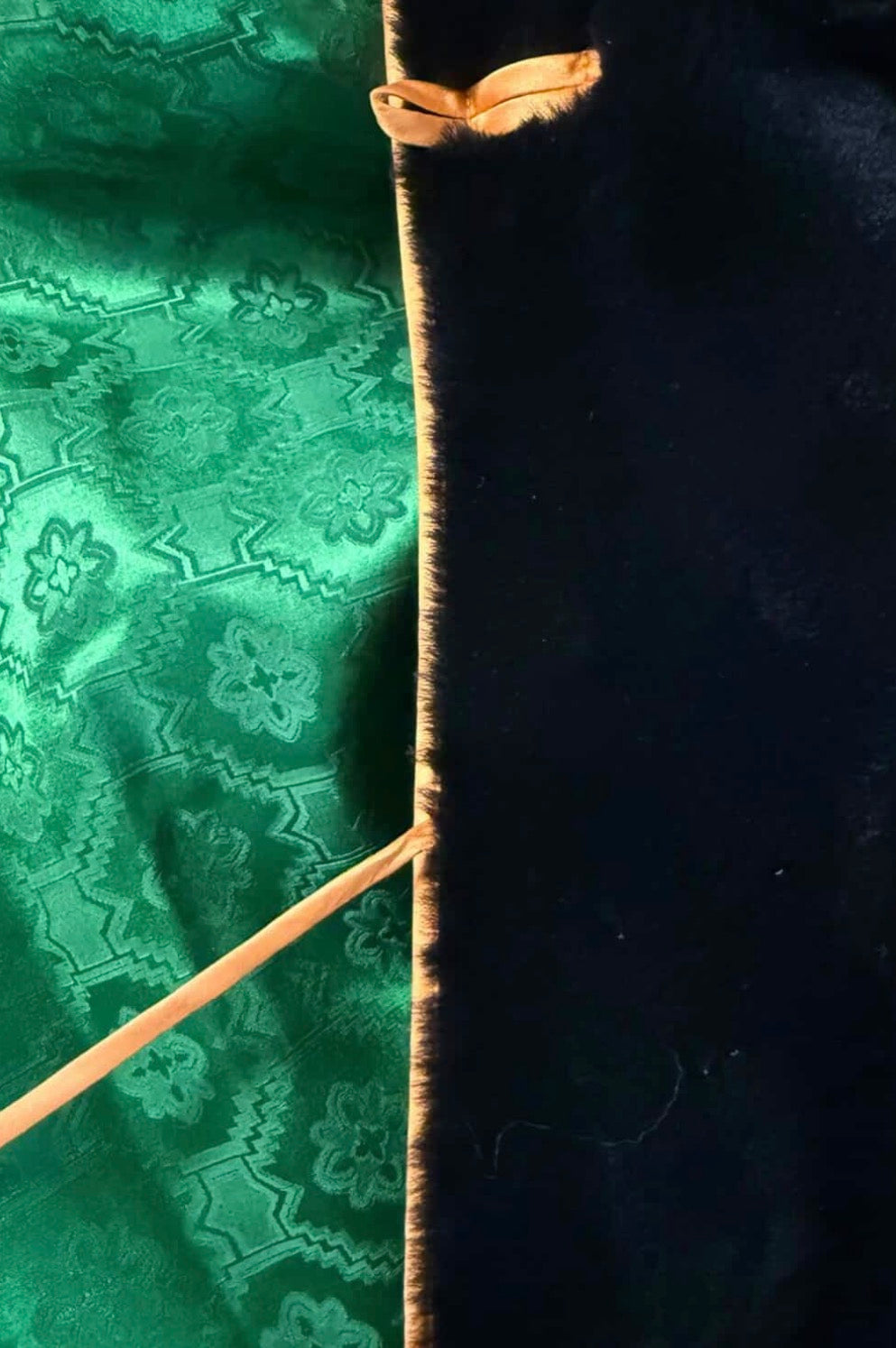 Reversible Silk & Shearing Far Coat