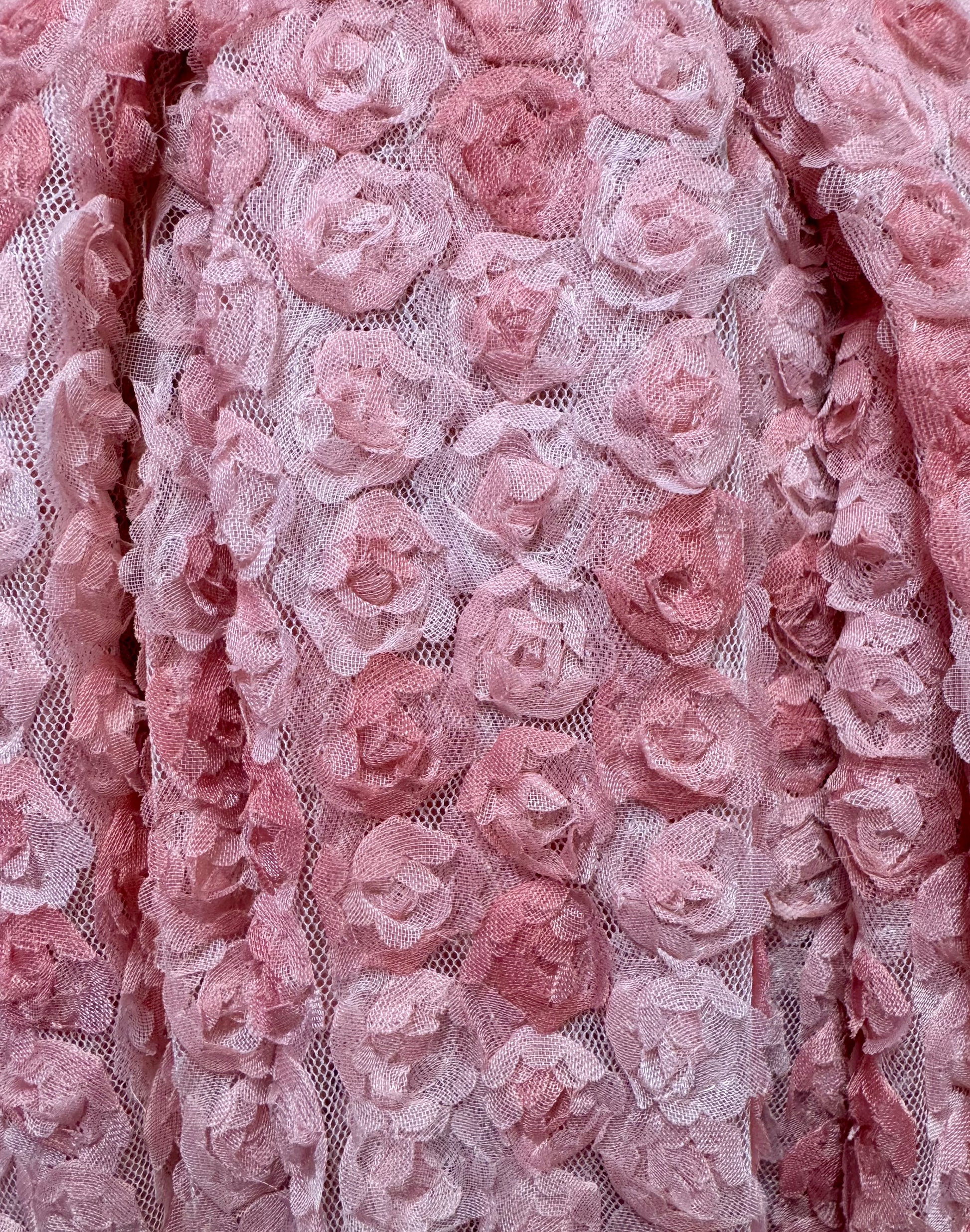 Couture Flare Skirt ( Pink Roses )