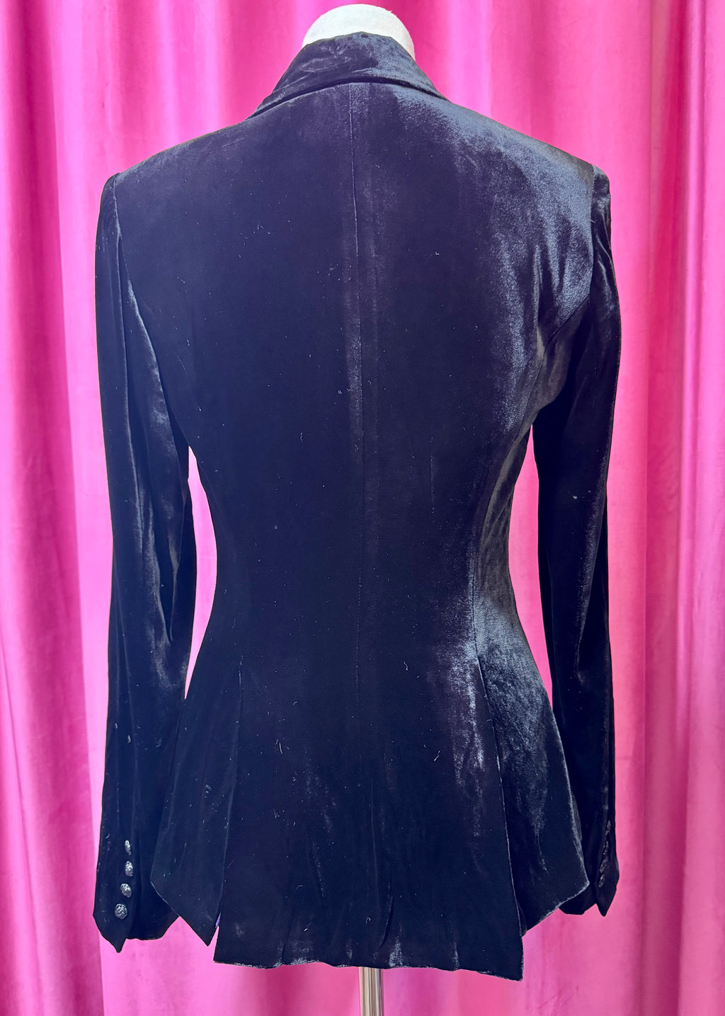 Couture Velvet Jacket ( Black )