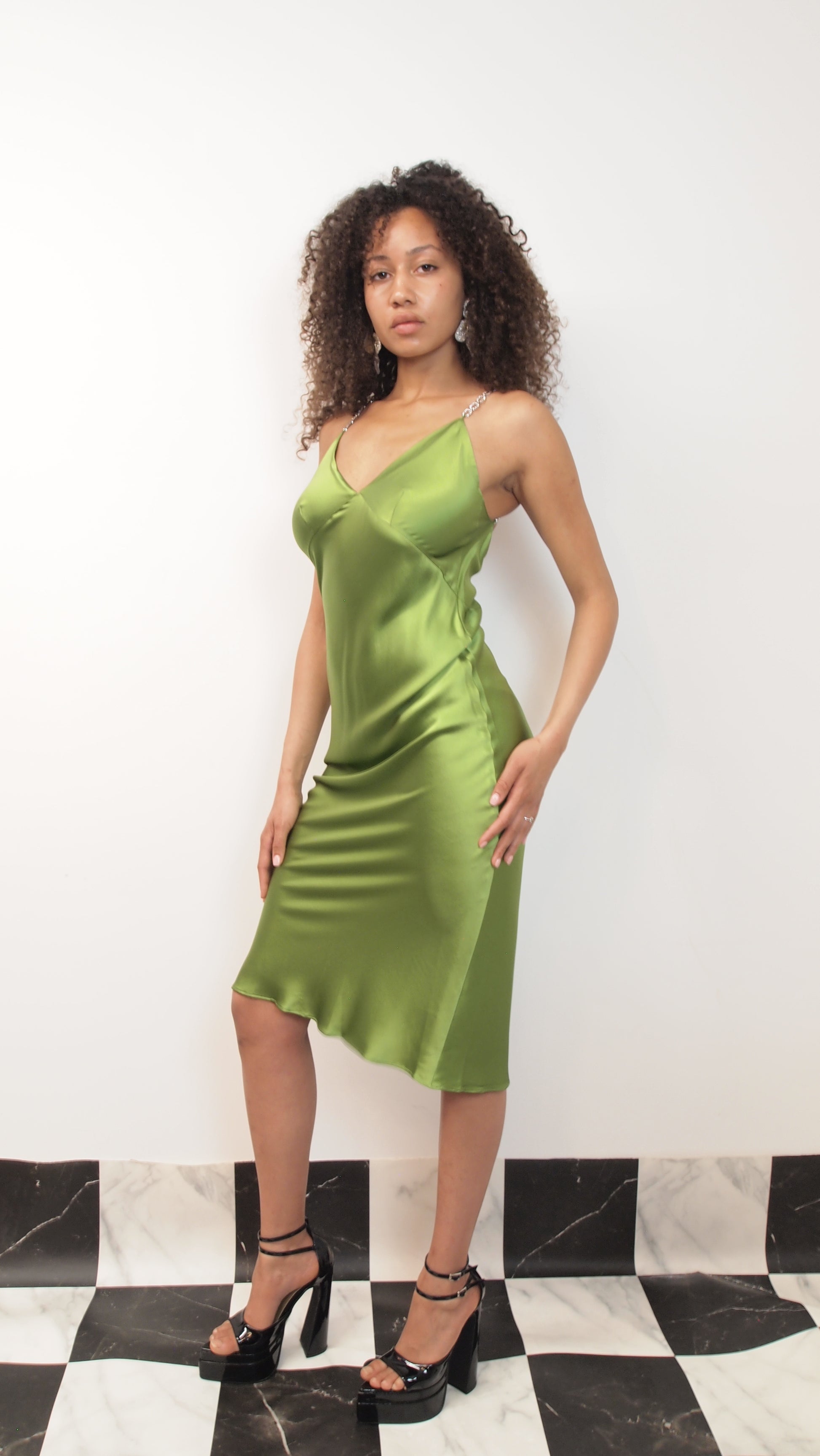 Silk Maxi Slip Dress