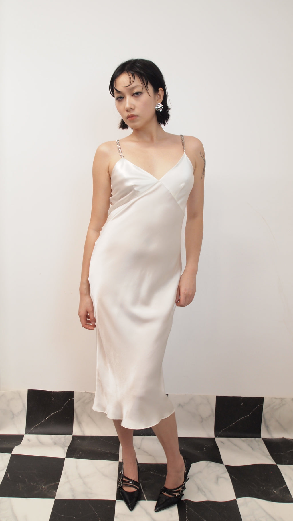 Silk Maxi Slip Dress
