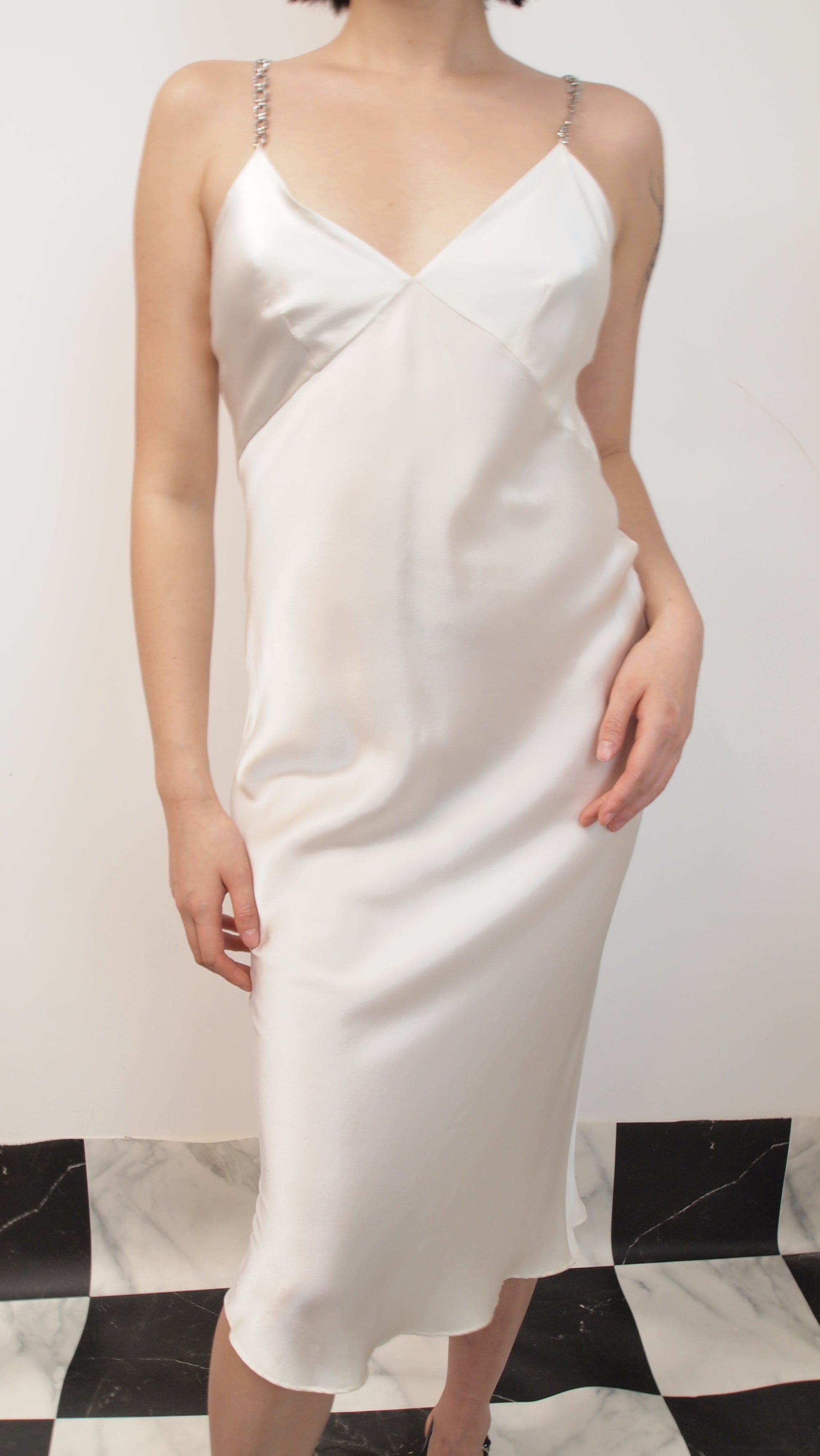 Silk Maxi Slip Dress