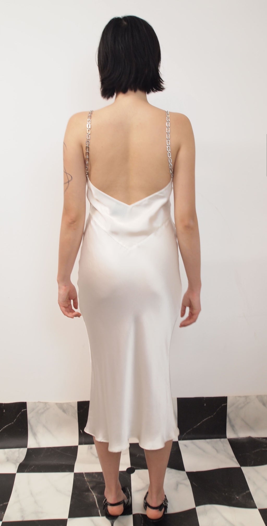 Silk Maxi Slip Dress