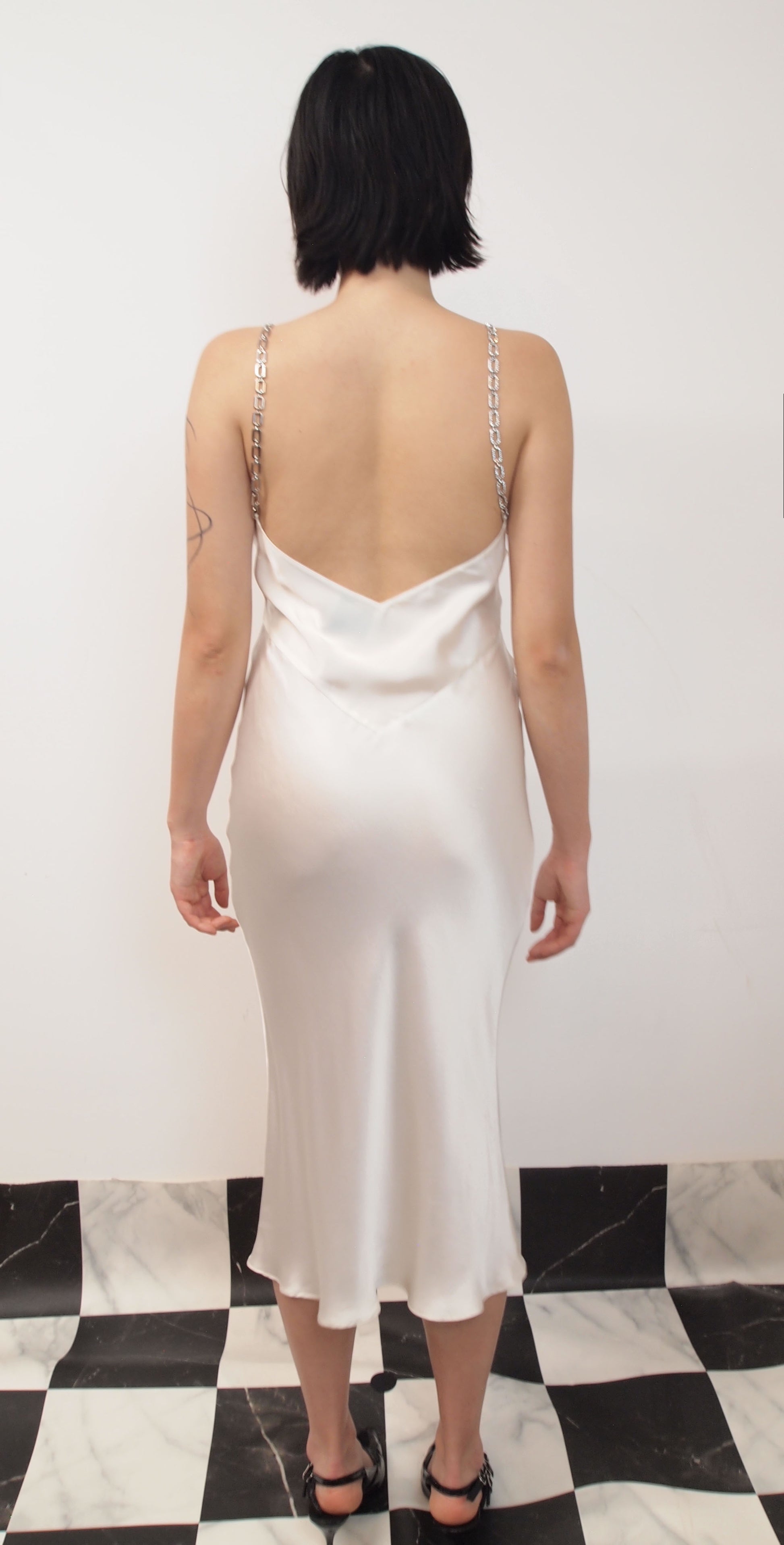 Silk Maxi Slip Dress