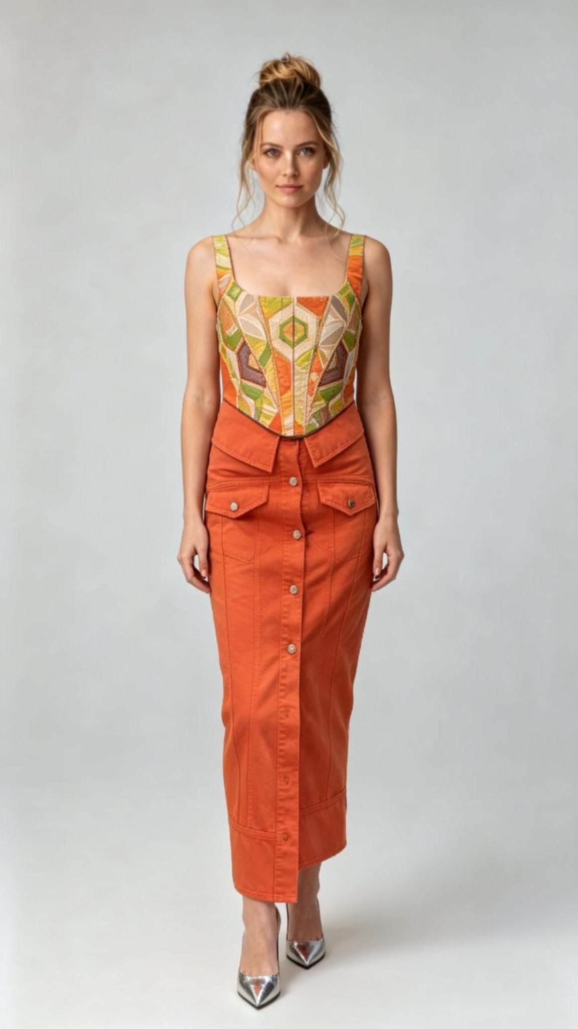 Kimono Fabric Bodice