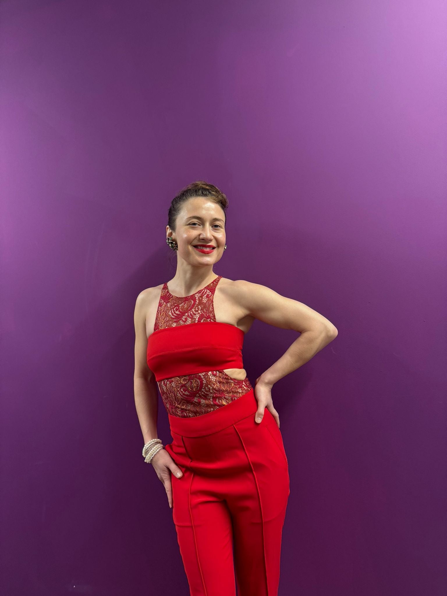 Chinese-embroidered Jumpsuit